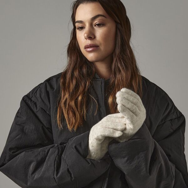 Cosy ribbed-cuff gloves Thumbnail